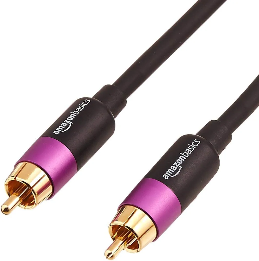 AmazonBasics Subwoofer Cable