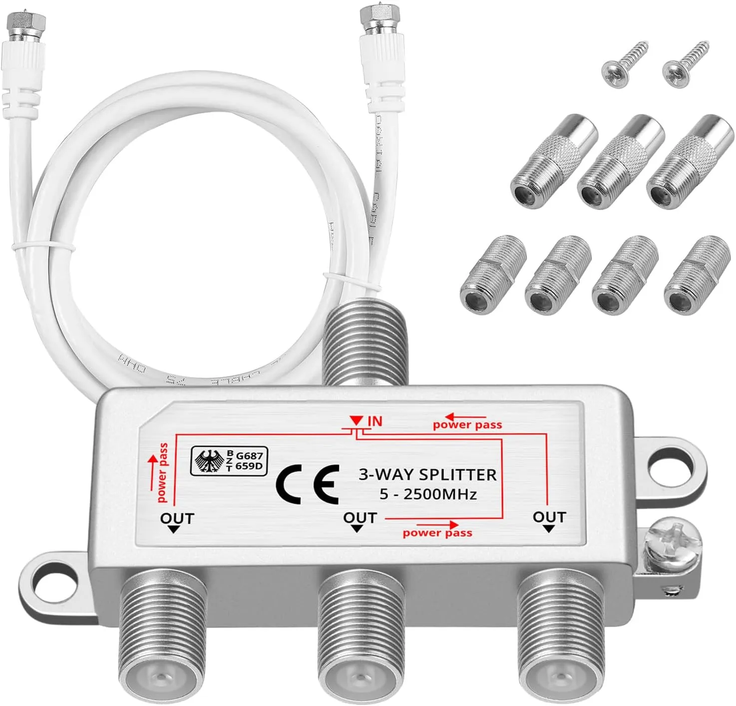 5) Linear ChannelPlus 2-Way Splitter/Combiner