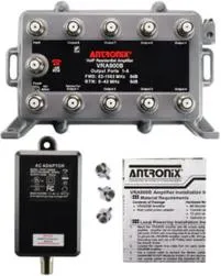 2. 9 Port Bi-Directional Cable TV Signal Booster Amplifier