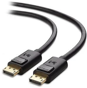 1. Cable Matters 4K Ready DisplayPort to DisplayPort Cable