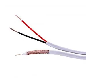 4. Five Star Cable UL RG59 Siamese CCTV Cable – Combo