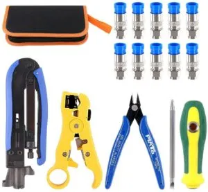 4. Glarks Adjustable Coaxial Compression Tool