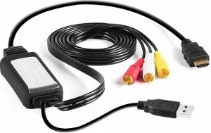 1. HDMI to RCA Converts Digital HDMI to Analog