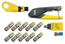 5. Klein Tools VDV002-818 Coax Cable Compression Tool