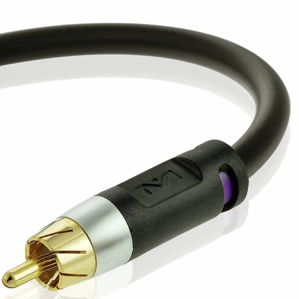 1) Mediabridge ULTRA Series Dual Shielded Subwoofer Cable
