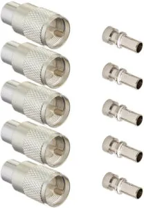 Ancable Silver UHF/PL-259 (Pack of 5)