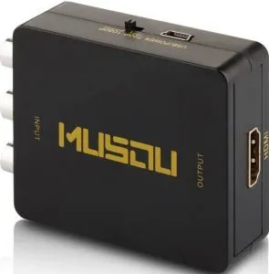 2. RCA to HDMI, Musou Composite RCA to HDMI Converter