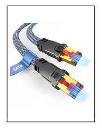 5. Snowkids Flat High-Speed Ethernet Cable