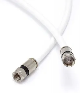 2. 50-feet RG6 Coaxial Cable with Connectors