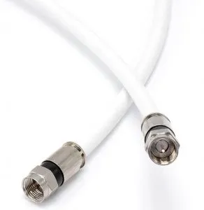 3. THE CIMPLE CO White RG6 Coaxial Cable for Modem