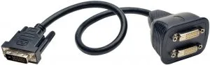 1. Tripp Lite DVI Y Splitter Cable