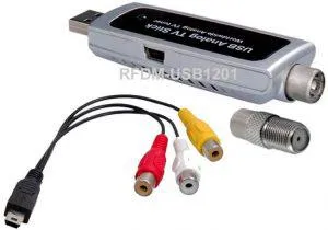 4. USB Analog TV Tuner with Video Capture (MPEG)
