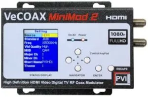 VECOAX MINIMOD-2 – HDMI To Coax Modulator