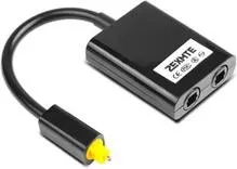 2. ZEXMTE Digital Optical Fiber Splitter