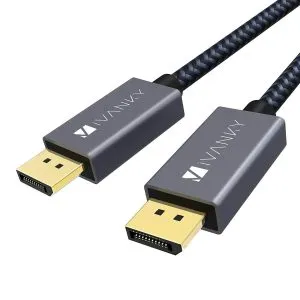 Ivanky Nylon Braided DisplayPort Cable for 144Hz Monitors